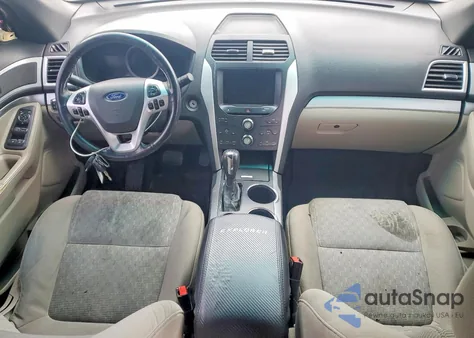 2012 Ford Explorer Xlt из США, поврежденный, VIN 1FMHK7D89CGA29848